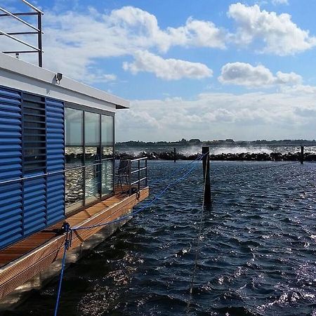 Hausboot Fjordblik Hotel Kollund Osterskov Buitenkant foto